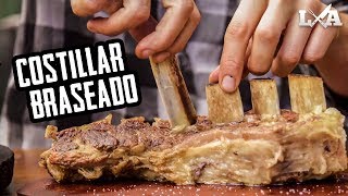 Gran Costillar Braseado  Receta de Locos X el Asado [upl. by Rolyks766]