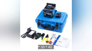 Factory Price Handheld Small Size 5800mAh Battery 8s Splicing Fusion Splicer [upl. by Enelam]