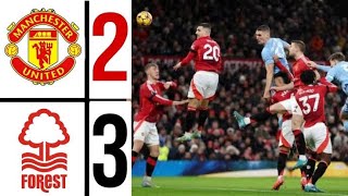 Quick reaction to Manchester United 2  3 Nottingham Forest  Shambles [upl. by Nolaf]