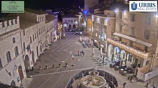 Assisi Live Webcam Piazza del Comune [upl. by Frerichs]