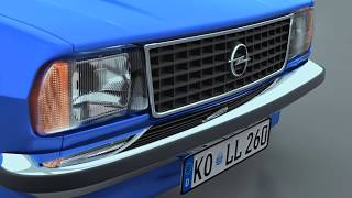 3D Opel Ascona B [upl. by Brenner704]