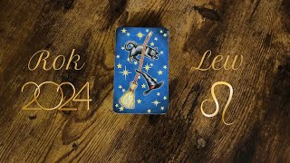 Lew ♌️ Tarot roczny 2024 🎆✨ [upl. by Leisam]