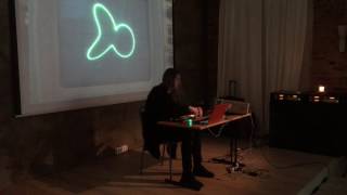 Oscilloscope Music Live Concert with Jerobeam Fenderson Oslo IMG 3917 [upl. by Iras151]