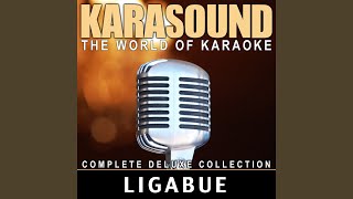 Lamore conta Karaoke Version Originally Performed by Ligabue [upl. by Nevak846]