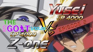 Yusei vs ZONE YuGiOh 5Ds Dub Into the Goatverse Episode 2 [upl. by Eluk]