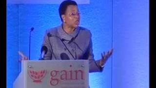 Graça Machels closing speech at the GAIN Africa Regional Forum  Part 1 [upl. by Ifar]