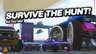 Survive The Hunt but its just a massive joke  GTA FiveM [upl. by Akcira]