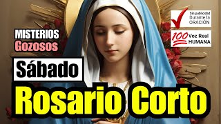 A REZAR EL ROSARIO CORTO DE HOY Sabado 9 de NOVIEMBRE GOZOSOS Guía Práctica para Hacer el Rosario [upl. by Gnil]