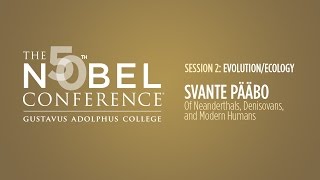 Svante Pääbo at Nobel Conference 50 [upl. by Atikel]