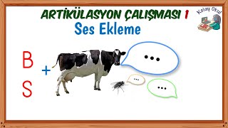 Artikülasyon Çalışması Ses Ekleme [upl. by Revlys872]