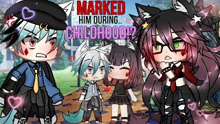 🐺✨The Alpha Marked The Little Kitty Cat🥵🐱  GachaLife MiniMovie  GLMM [upl. by Tnahsin153]