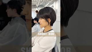 広がりやすい髪質の方のマッシュショート丸みショート美容師 ショートヘアー ショート ショートヘア マッシュショート [upl. by Davide]