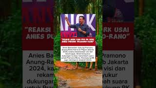 quotReaksi Ahok dan Pro RK Usai Anies Dukung PramonoRanoquotshortvideo [upl. by Gnek]