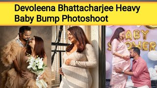 Devoleena Bhattacharjee Heavy Baby Bump Photoshoot  Pregnant Devoleena Bhattacharjee Baby Bump [upl. by Marika]