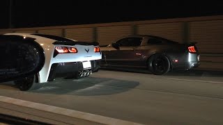 LS swap RX7 vs C7 Z06 vs bolton GT500s [upl. by Laktasic587]