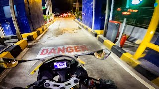 Night Ride With My Gsxr  DHAKA MAWA HighWay  MSI Vlogs [upl. by Redienhcs]