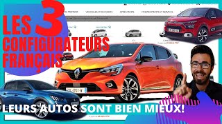 ✅JE TESTE LES CONFIGURATEURS🚗DE VOITURES FRANCAISES pas aussi bien que leurs autosguideachat [upl. by Jueta]