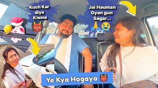 Biwi ka band baj gaya 😂 Prank went wrong 😰 [upl. by Amalbena]