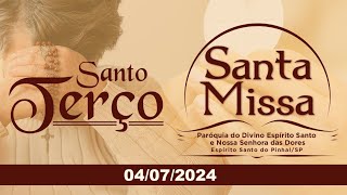 Trezena de Rosa Mística e Santa Missa  13ª Semana do Tempo Comum 04072024 [upl. by Emoreg]