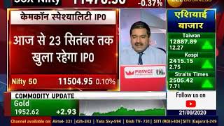 Chemcon IPO views by Anil Singhvi [upl. by Kellda]