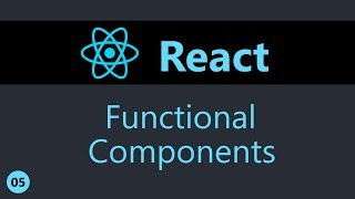 ReactJS Tutorial  5  Functional Components [upl. by Nea]