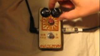 Analogman Sunface TIUK Germanium Transistor Fuzz Pedal demo [upl. by Comptom]