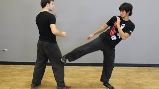 How to Quickly Attack and Retreat with Jeet Kune Do Pendulum Step [upl. by Damahom]