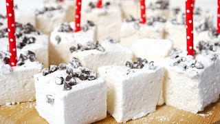 3 Ingredients Homemade Marshmallow Recipe 🍫 [upl. by Aliakim177]