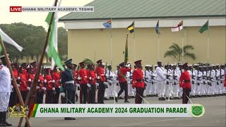 Ghana Military Academy 2024 Graduation Parade  22nd November 2024 [upl. by Huff]