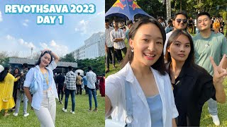 College Fest 2023  📍 Reva University Bangalore  REVOTHSAVA 2023  pemcho28 [upl. by Story969]