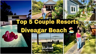 Top 5 Couple resorts in Diveagar  Couple Friendly resort in Diveagar  Best beach near Pune [upl. by Till]