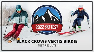 2022 Black Crows Vertis Birdie  SkiEssentialscom Ski Test [upl. by Damarra]