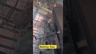 Pellet Plant  Balling Disc🔥mechanical 🔥shortvideo pellet trending ytshorts [upl. by Allimak507]