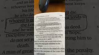 PROVERBS 1915 jesuslovesyou bible [upl. by Naynek]