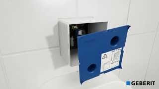 Geberit Urinal Flush Typ 50  Installation [upl. by Eikcid792]