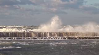 Storm Adriatic sea [upl. by Haerle]