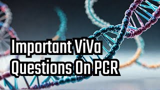 Biochemistry Viva Questions  PCR  Polymerase Chain Reaction In 2 Minutes pcr [upl. by Furie]