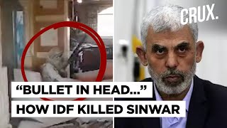 Autopsy Says Sinwar Killed By Bullet To The Head Reveals Hamas Boss ‘Tied Cable Around Smashed Arm’ [upl. by Otreblanauj]