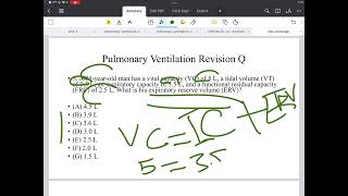 Respiratory physiology 4 [upl. by Linnette]