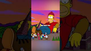 Homère est devenu un géant 😨👀 simpsons dessinanimé lessimpson [upl. by Orville]