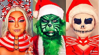 Christmas Makeup Ideas  Crazy Christmas MAKEUP TUTORIALS [upl. by Naginarb]