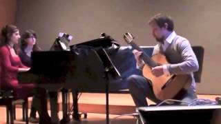 Duo dAcord  Concert Aula Magna 2013  Arpeggione Sonata Schubert [upl. by Airotcivairam]