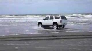 Lifted Tahoe on Oregon Beach [upl. by Gromme933]