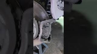 2018 E300 rear brake pad replacement [upl. by Evers]