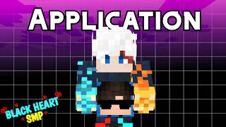 Application For black heart smp COLDFIREXD Donbiscuit [upl. by Sivle]