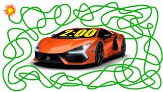 2 Minute LAMBORGHINI Explosion Timer 🚗💥 [upl. by Toomin862]