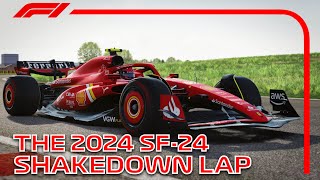 F1 2024 Ferrari SF24 Filming Day at the Fiorano Circuit  AssettoCorsa [upl. by Angeline]