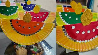 Easy Paper Diya Making ideas Diwali decoration ideas Diwali Craft ideas easy Diwali wall hanging [upl. by Dopp]