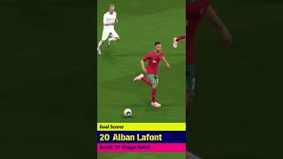 Alban lafont goal 👌 subscribe efootball pleaselike ytshort shortsvideo trending [upl. by Tomlinson]