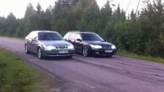 Saab 95 23t vs Saab 95 aero [upl. by Corron]